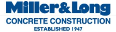 Miller & Long Concrete Construction Logo