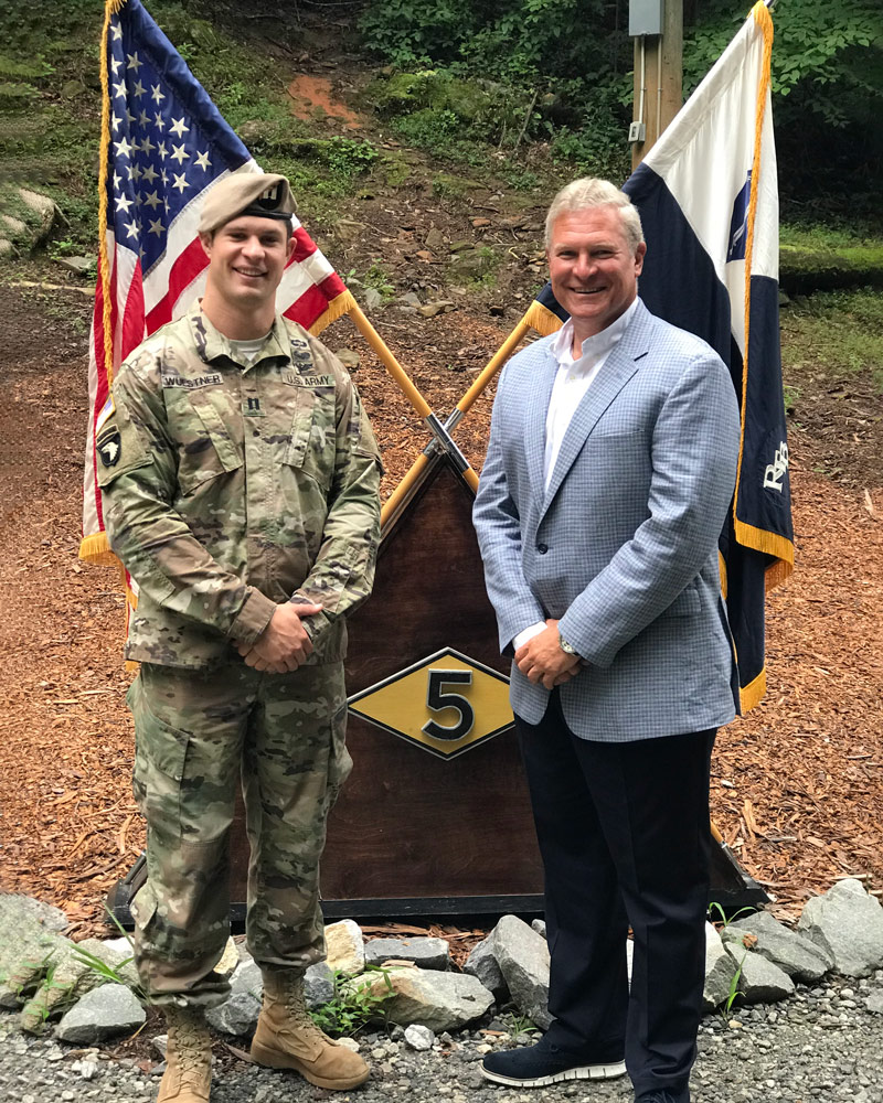 Scott Wuestner military service family